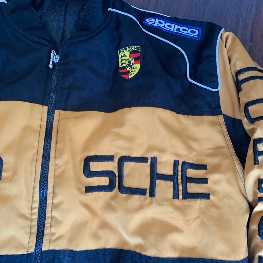 Vintage Porsche Racing Jacket Windbreaker large - Picture 3 of 9